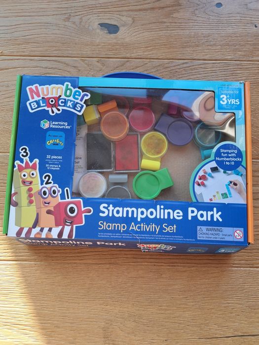 Number blocks stemple