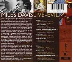 2 CDs • Miles Davis • Live-Evil • Sleeve e Libreto como novos!