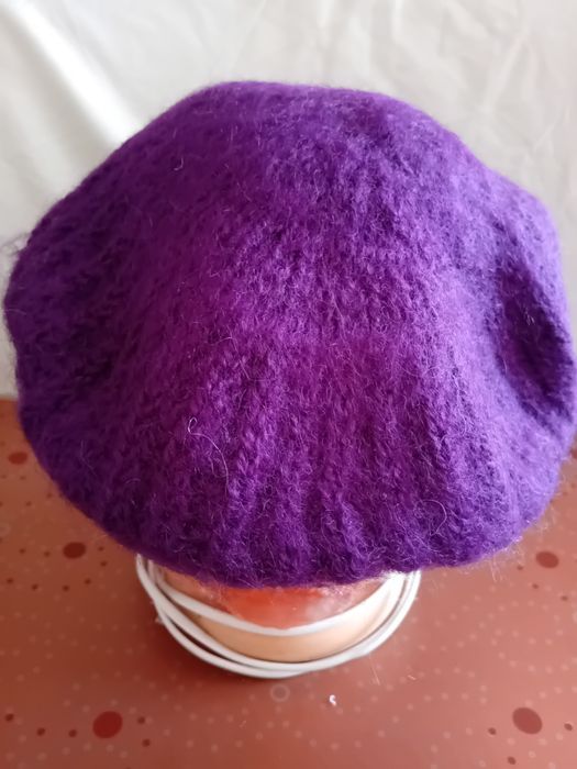 Beret angora 100% vintage'80'90