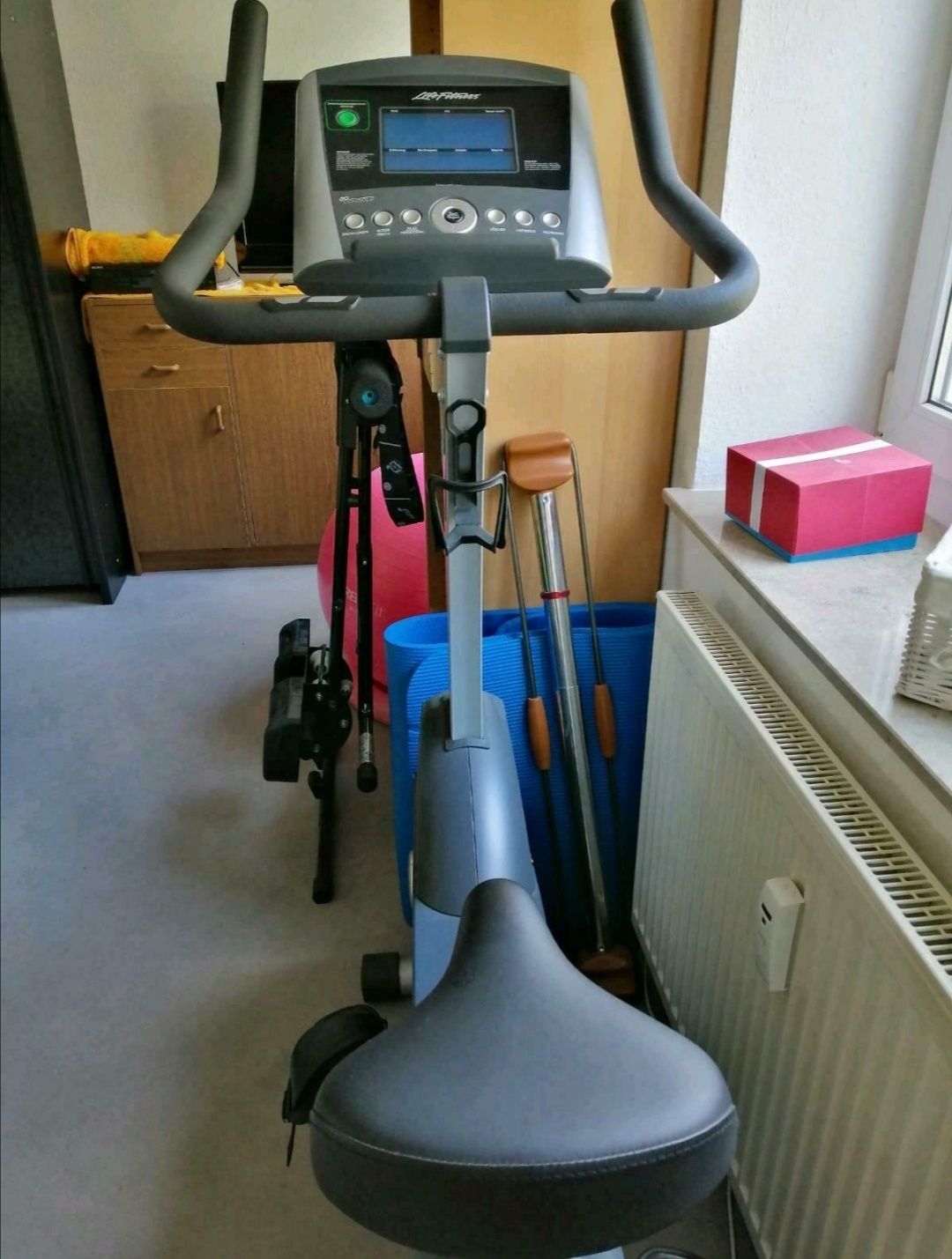 JAK NOWY!Profesjonalny rower stacjonarny Life fitness C1 GO, sklep 4.5