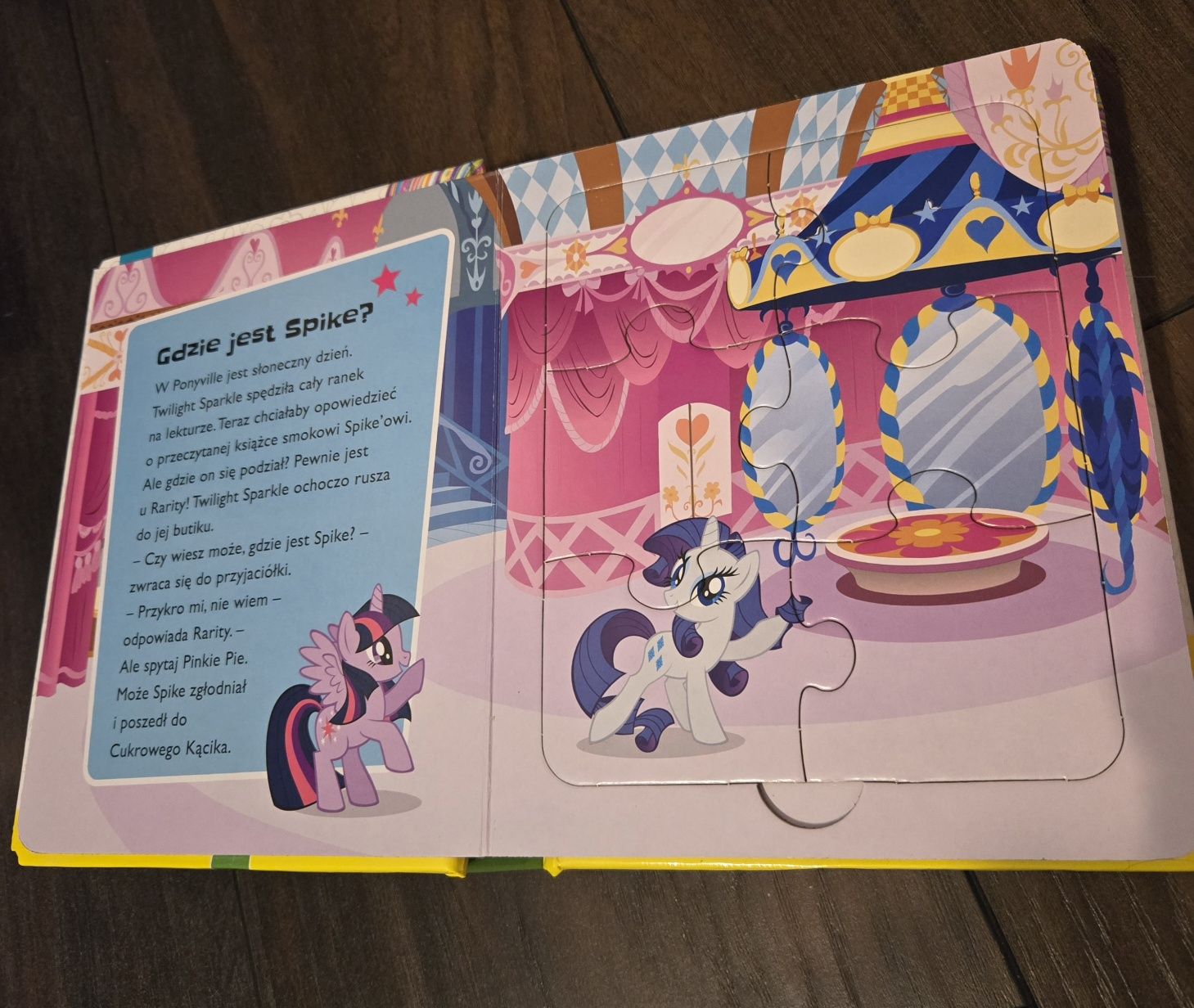 Książeczka z puzzlami my Little pony