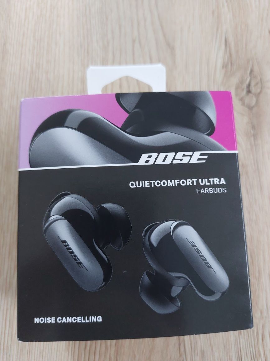 Słuchawki bezprzewodowe dokanałowe BOSE Quietcomfort Ultra, oryginał