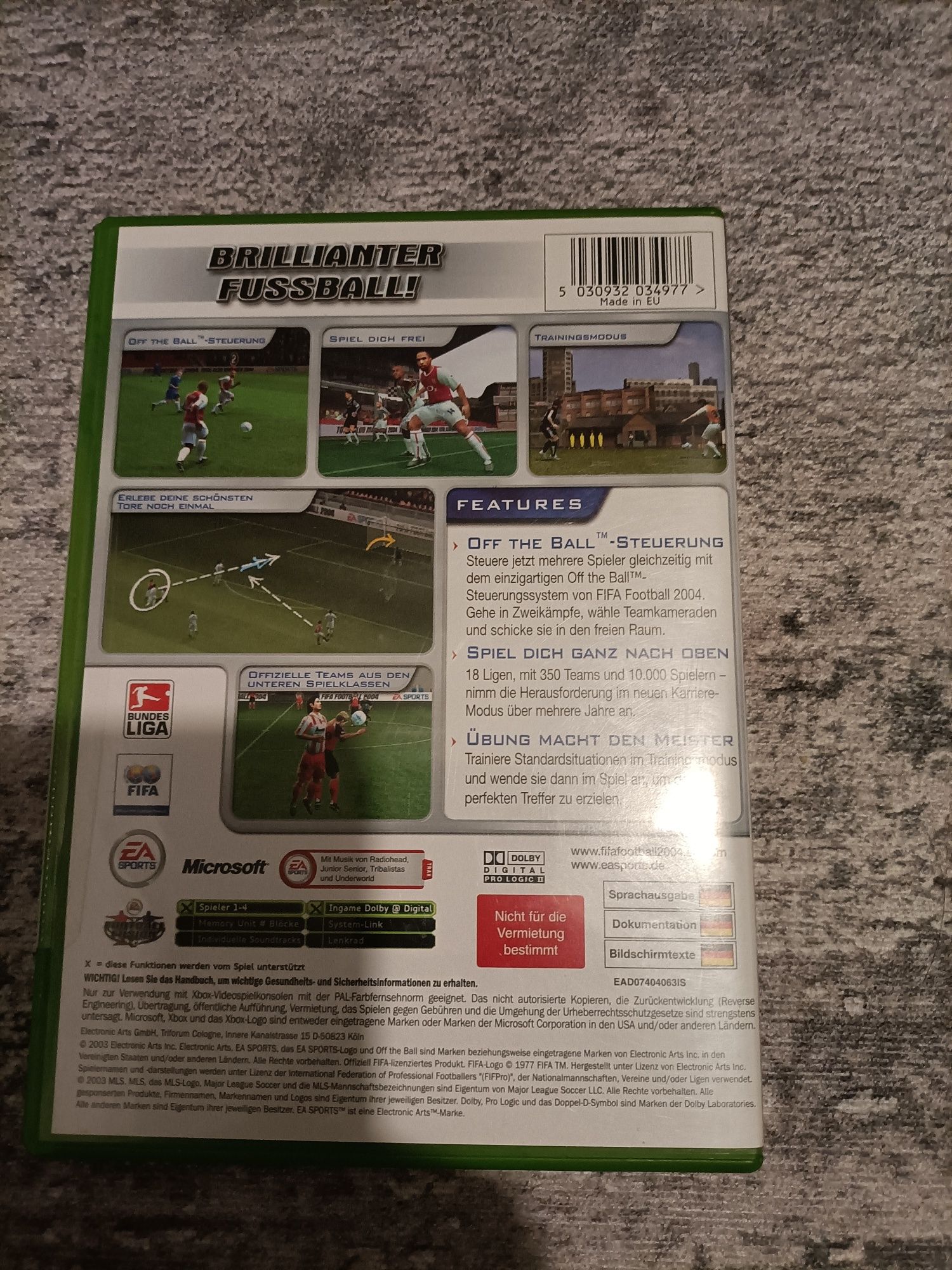 Fifa  Football 2004 ,x box 360