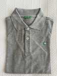 Polo cinzento Benetton, XL, 150cm
