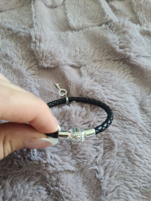 Pulseira Preta Swarovski Original