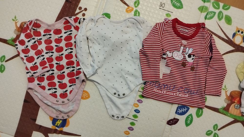 Paka ubrań niemowlęcych dla dziewczynki 74