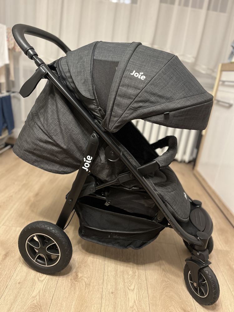 Spacerówka Joie Mytrax Flex + gondola  Joie Ramble XL
