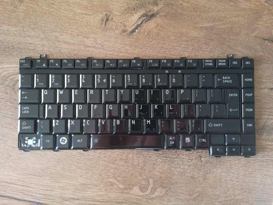 Klawiatura z Tosbiba A300 bez lewego CTRL