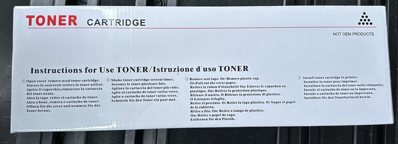 Картриджі Toner cartridge