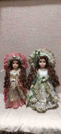 2 куклы фарфоровые одним лотом