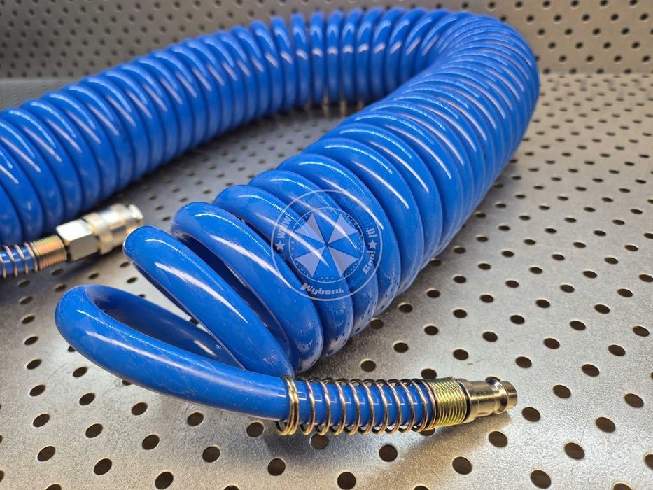 Wąż pneumatyczny 15m PU wąż spieralny przewód pneumatyczny spiralny