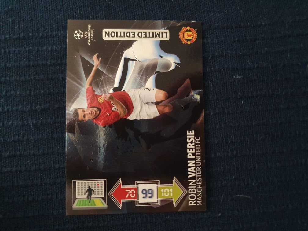 Karta piłkarska Van Persie Limited Edition CL 2012/13