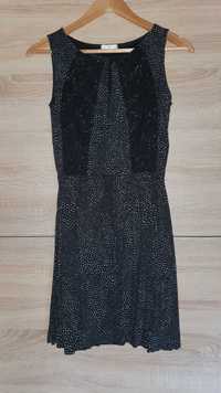 Sukienka mała czarna firmy Cache&Cache rozmiar S