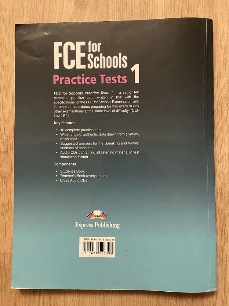 FCE for Schools Practice Tests 1