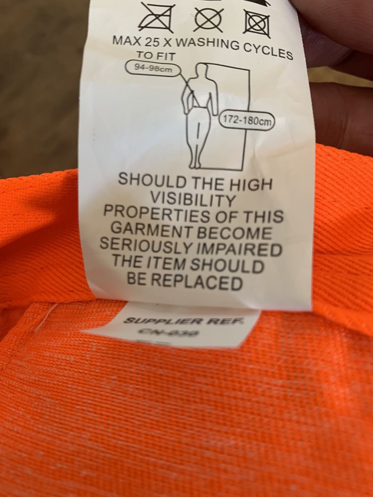 Рабочие штаны светоотражающие LEO Workwear