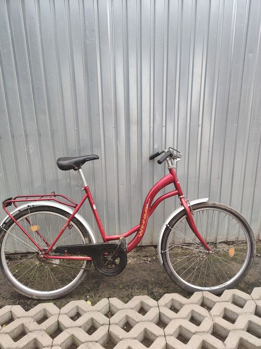 Rower damski jeżdżący