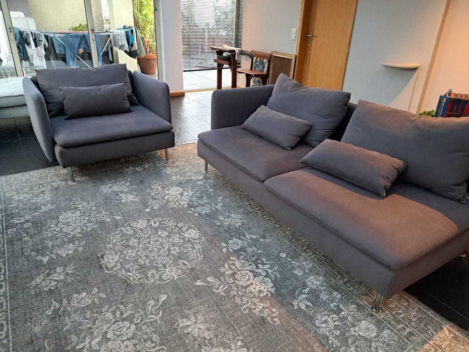 Sofá + Poltrona IKEA SÖDERHAMN