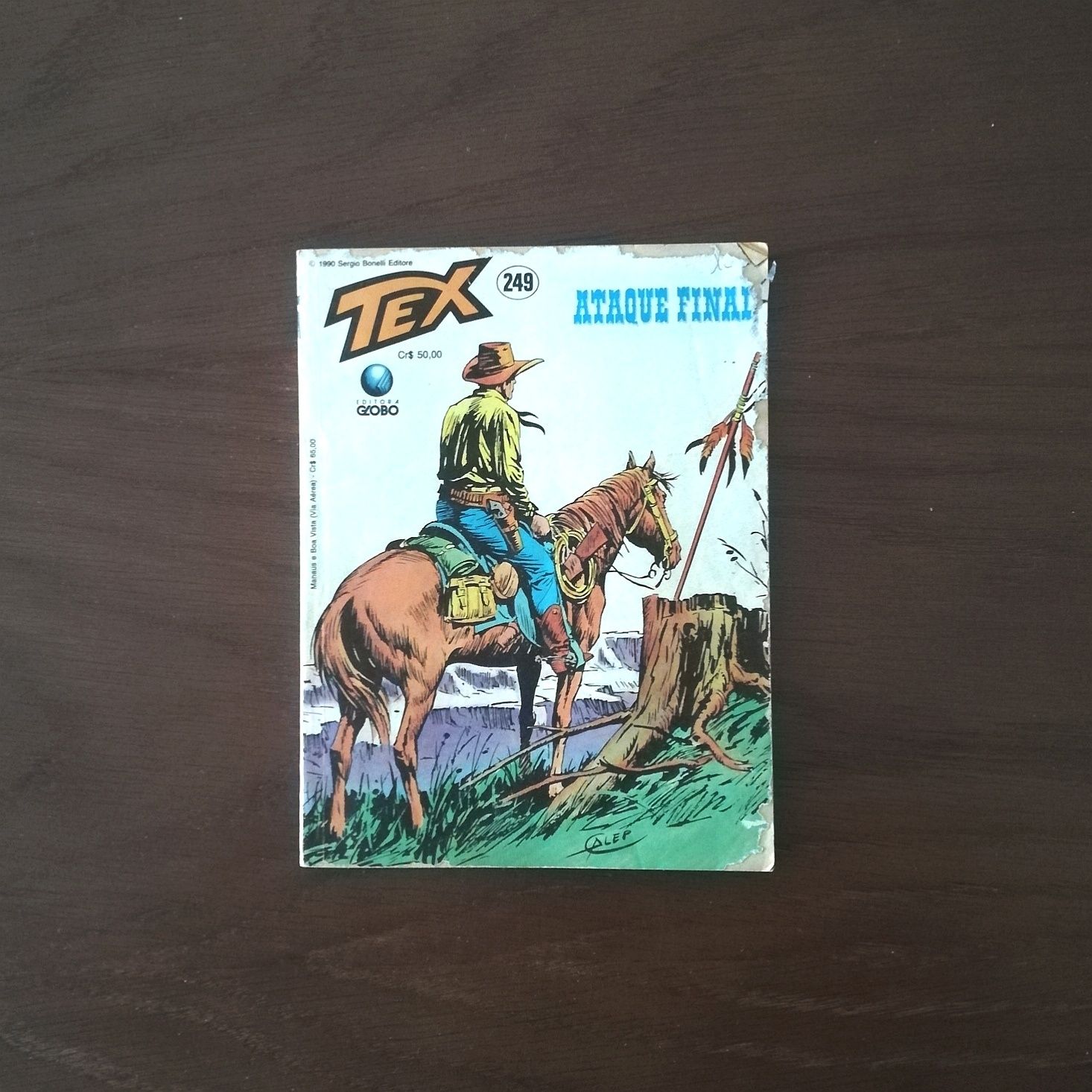 Conjunto de 2 livros "Tex", n°214 e 249
