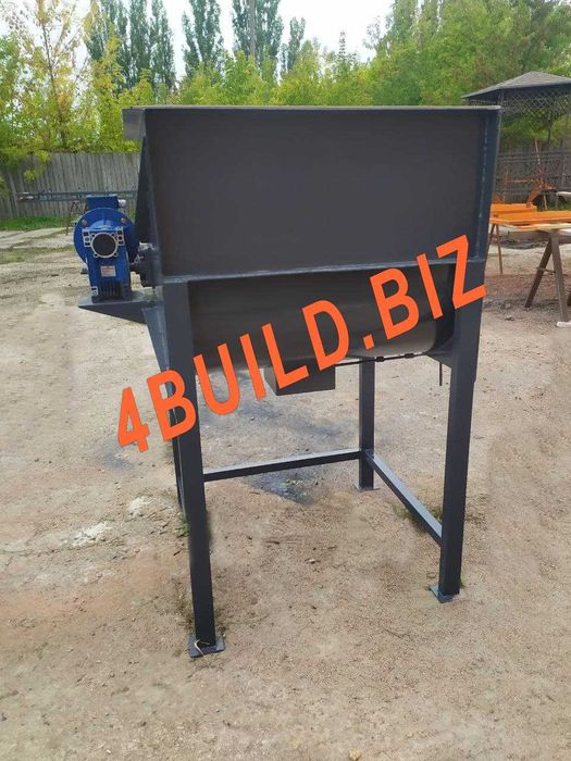 Кормозмішувач, шнековий змішувач, горизонтальний, змішувач, шнек