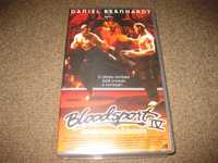 VHS "Bloodsport IV: Condenado Á Morte" com Daniel Bernhardt