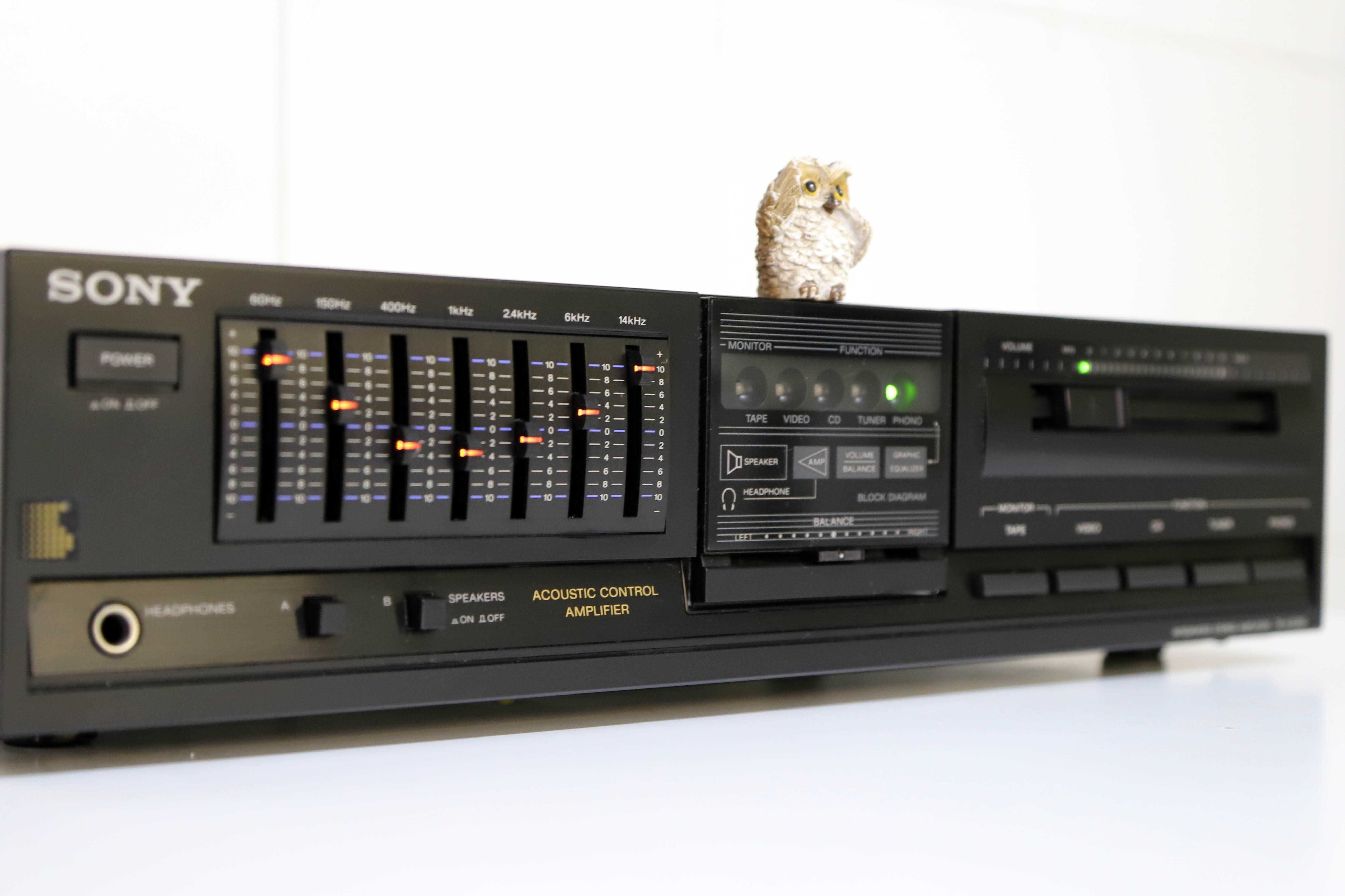 Sony TA-AX350 amplificador com equalizador 50 Watts