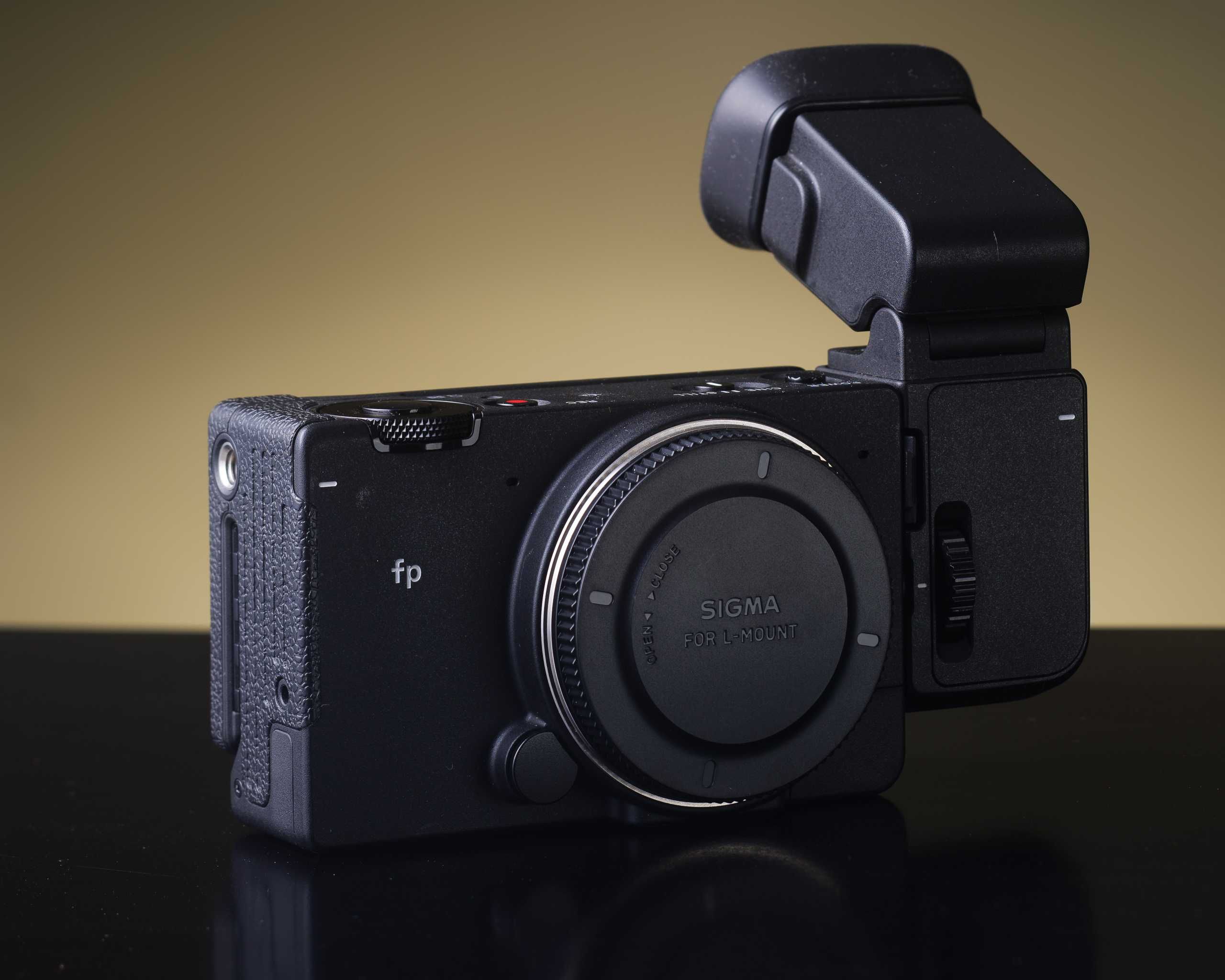 Kamera Sigma FP z klatką i celownikiem EVF11