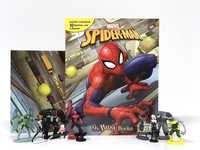 Marvel Spider-Man My Busy Books książeczka po angielsku z figurkami