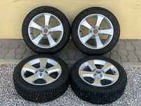 Koła Alufelgi 16” 5x112 + Opony Zimowe 205/55R16 VW Volkswagen Audi