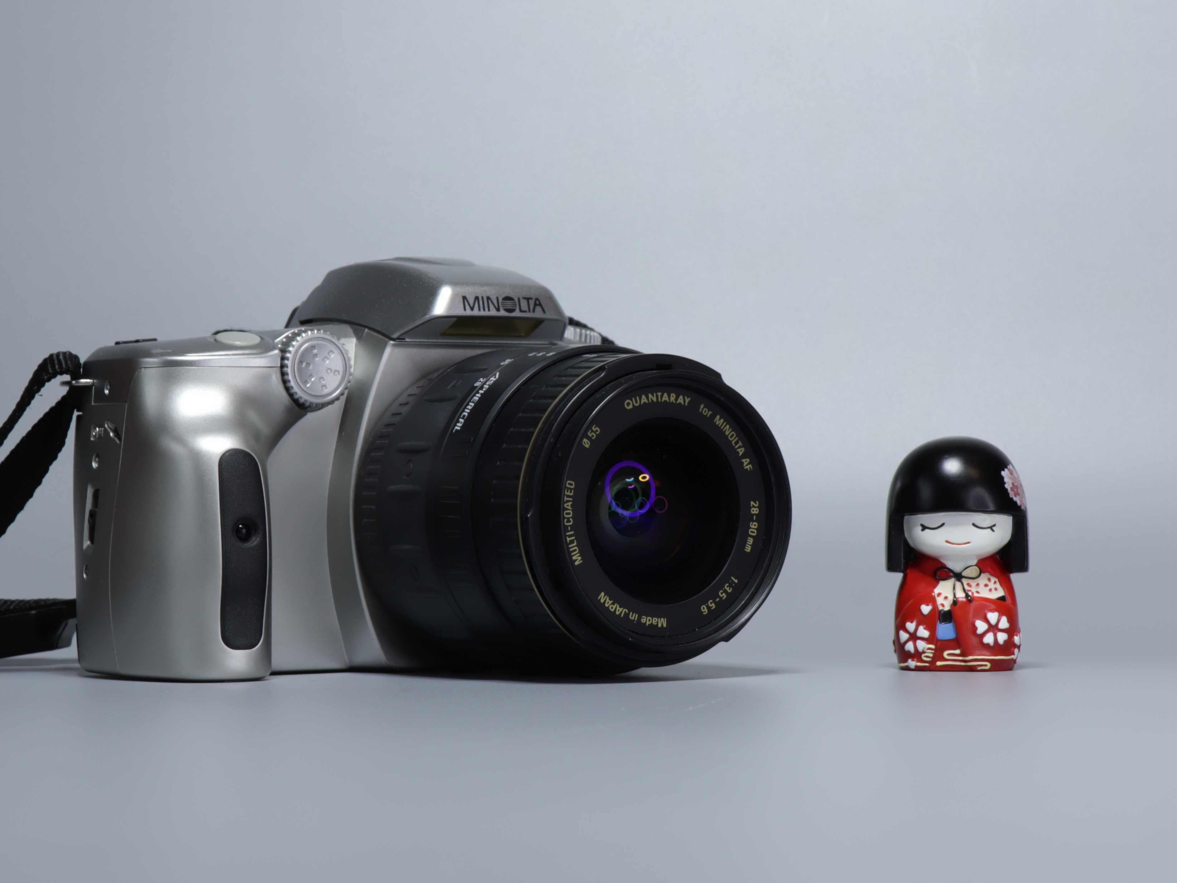 Пленочный фотоаппарат Minolta Maxxum 50 тестирован как новый