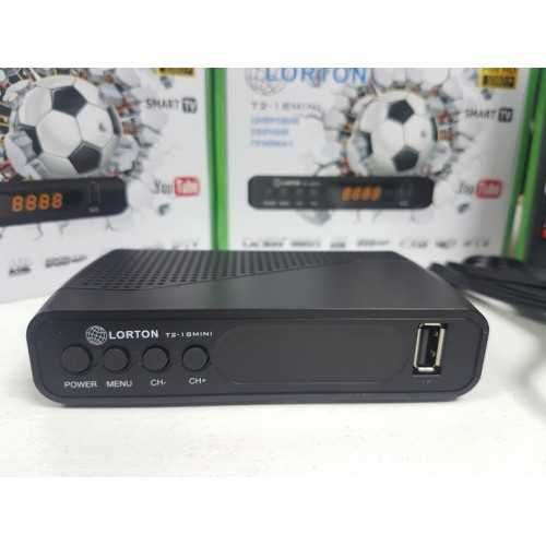 Новый приемник приставка тюнер т2 Lorton T2-18 Mini (аналог T62D) DVB