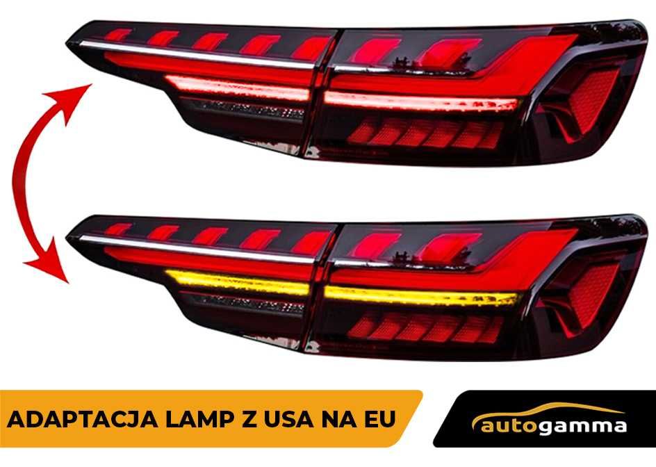 Przeróbka Reflektorów USA i Angielskich z Adaptacją i Kodowaniem Lamp