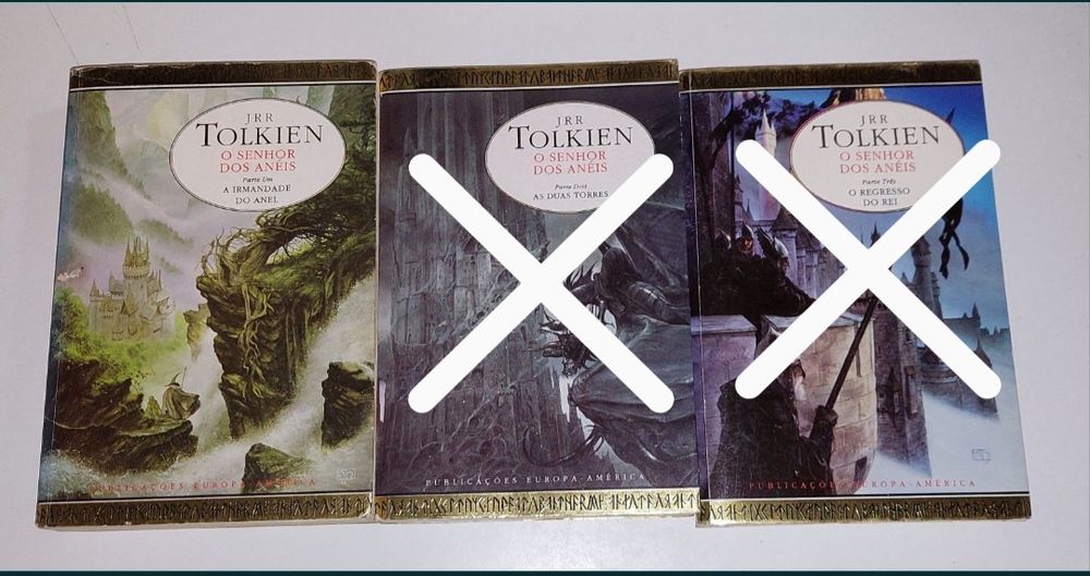 O Senhor dos Anéis - Tolkien Parte I (Europa-América)