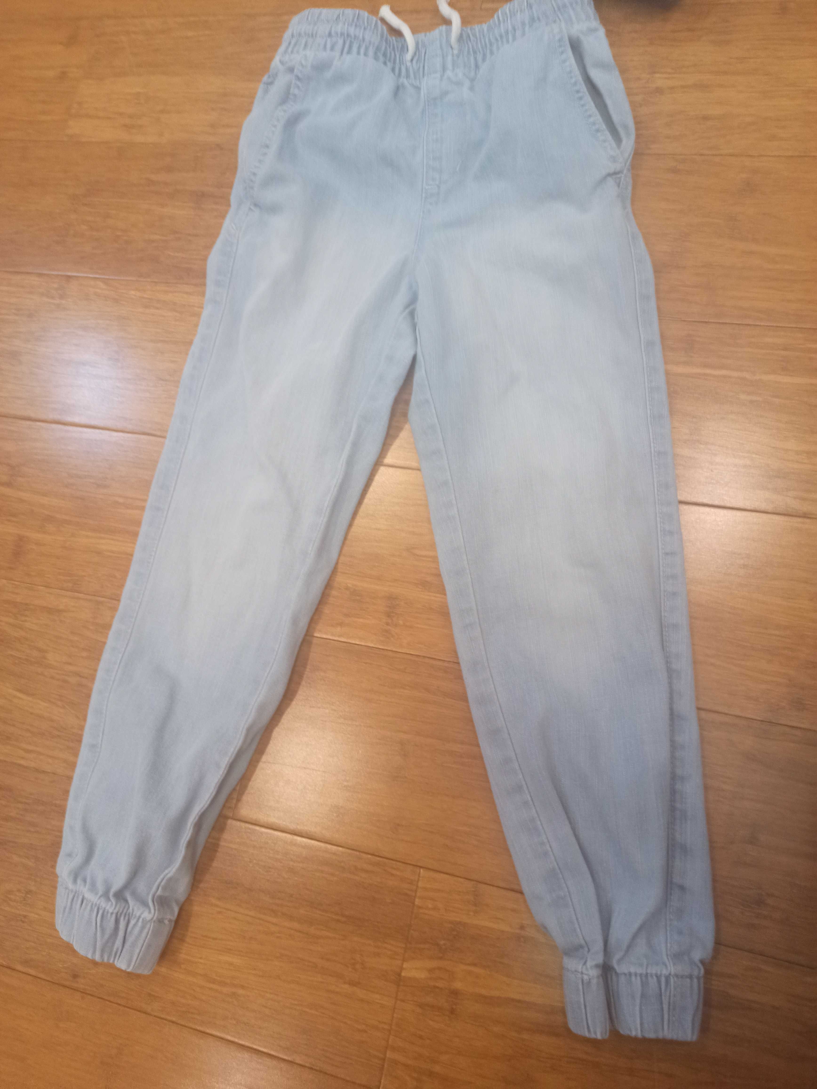 Spodnie jeans 128 hm