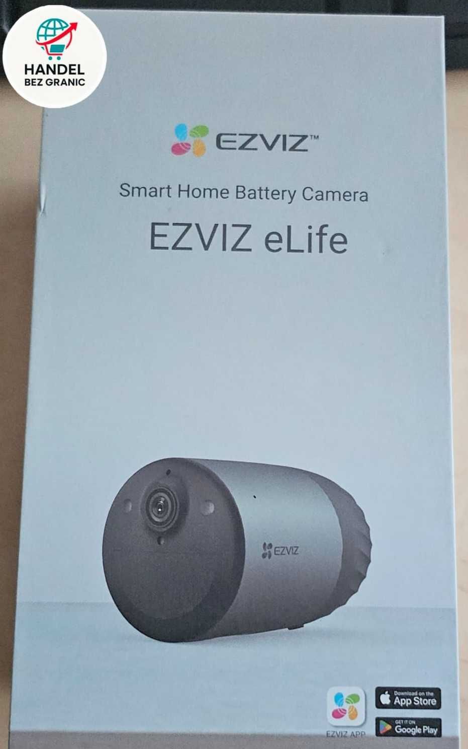EZVIZ eLife to bezprzewodowa kamera zasilana bateryjnie