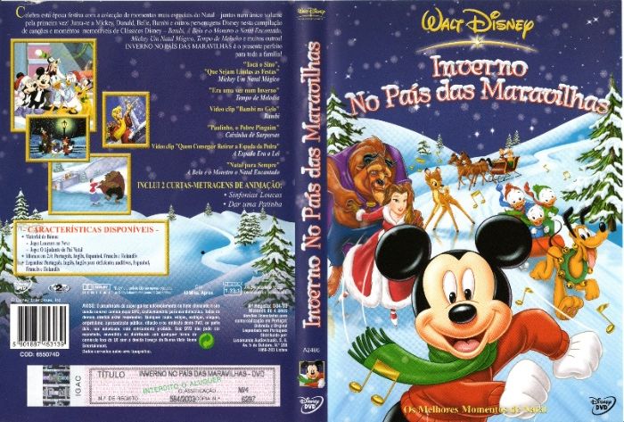 DVD Filme "Inverno no País das Maravilhas"