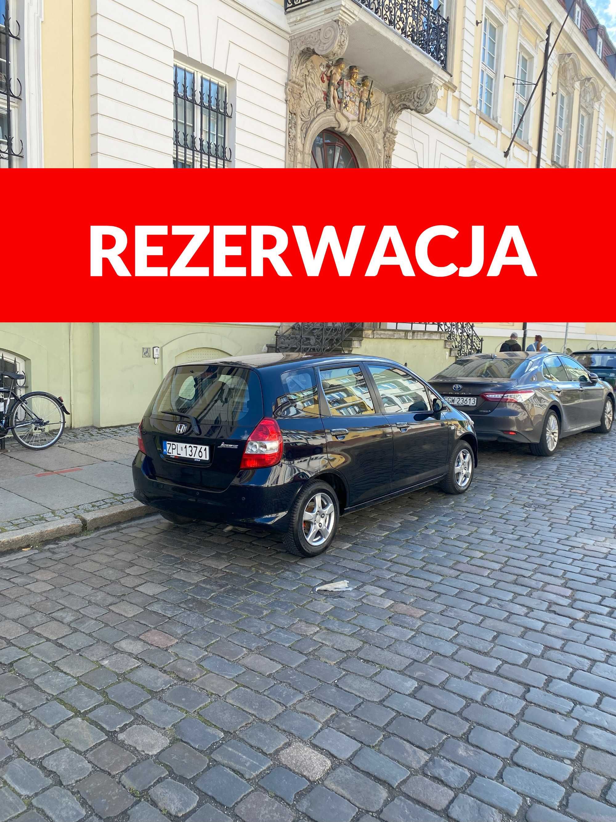 Honda Jazz II • 1 Właściciel • Niski przebieg 98 tyś • Salon PL