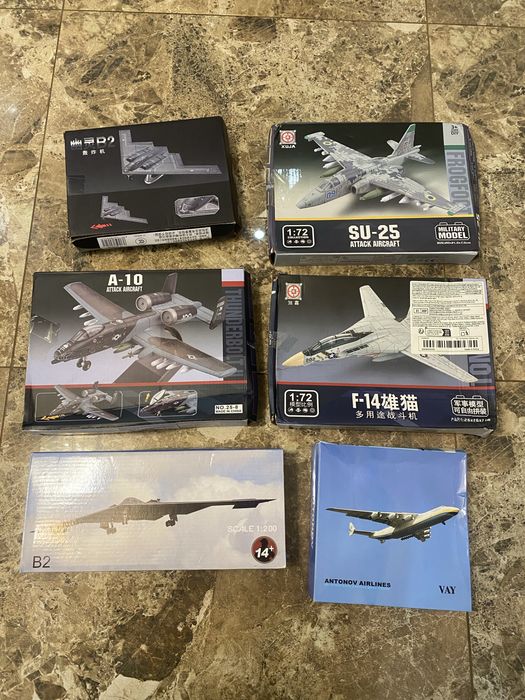 В наявності !!! літак МРІЯ АН - 225 / Винищувач F14/F16/F22/F35