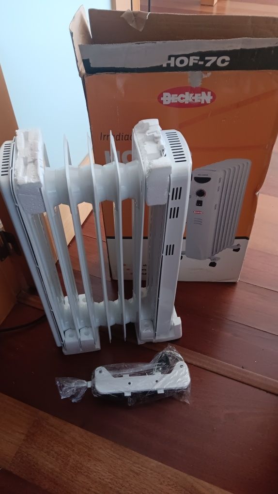 Aquecedor a óleo Novo 1500w
