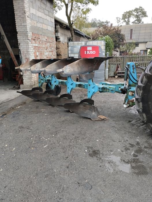 Pług obrotowy lemken 4 skibowy