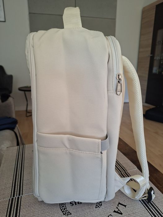 Plecak do samolotu 40x20x25 beżowy