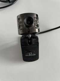 Kamerka internetowa na klipsie z podświetleniem i mikrofonem