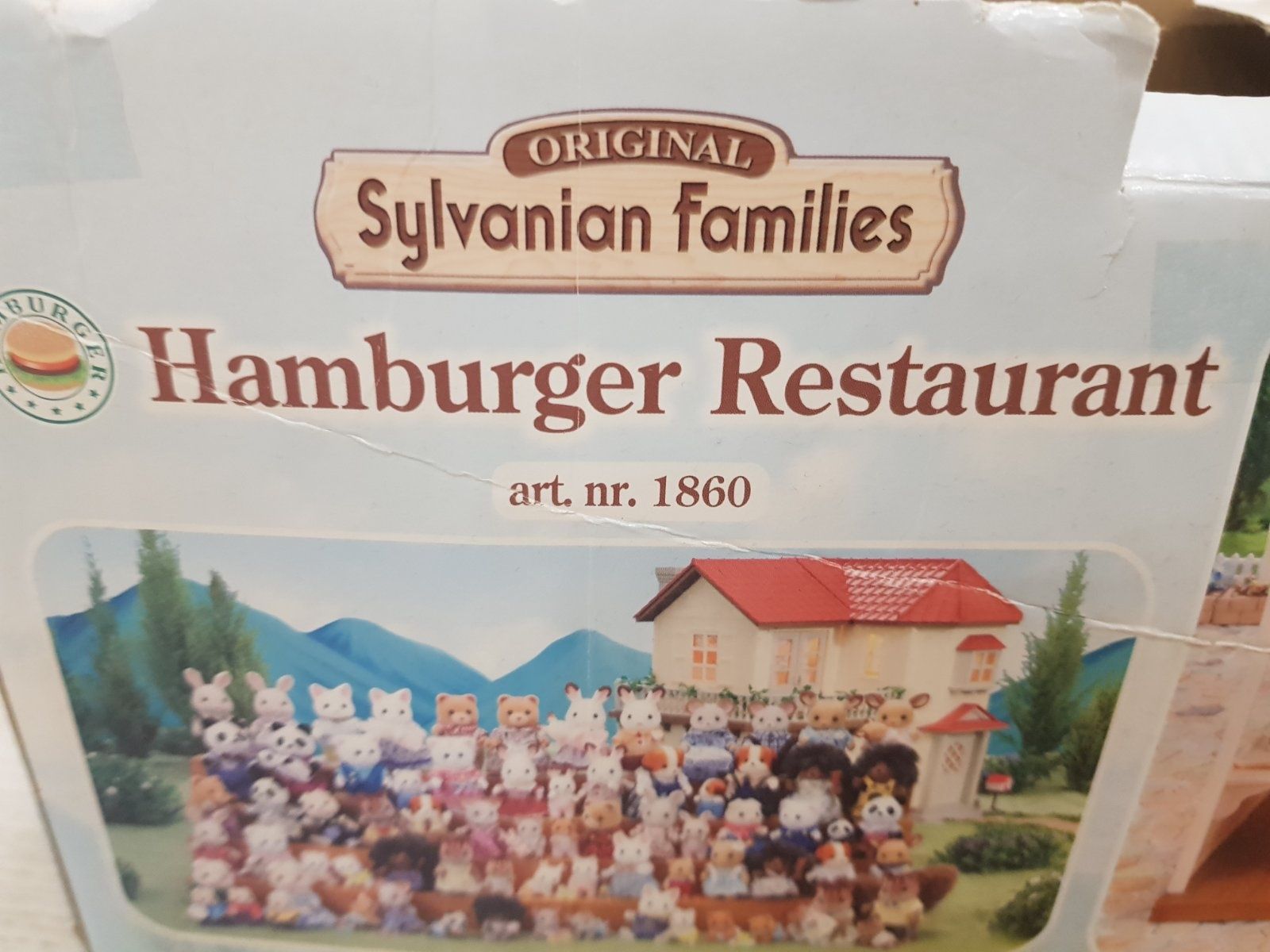 Игрушка sylvanian families hamburger