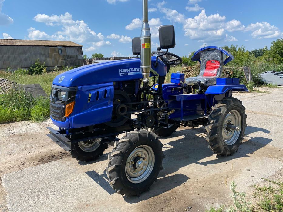 Мототрактор Кентавр 160B 15к.с. 4х2  ФРЕЗА+ПЛУГ Доставка Безкоштовна