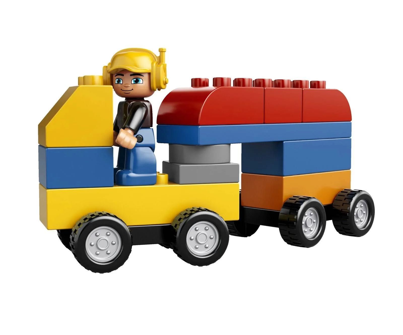 Конструктор LEGO DUPLO 10518 лего мій перший будівельний майданчик