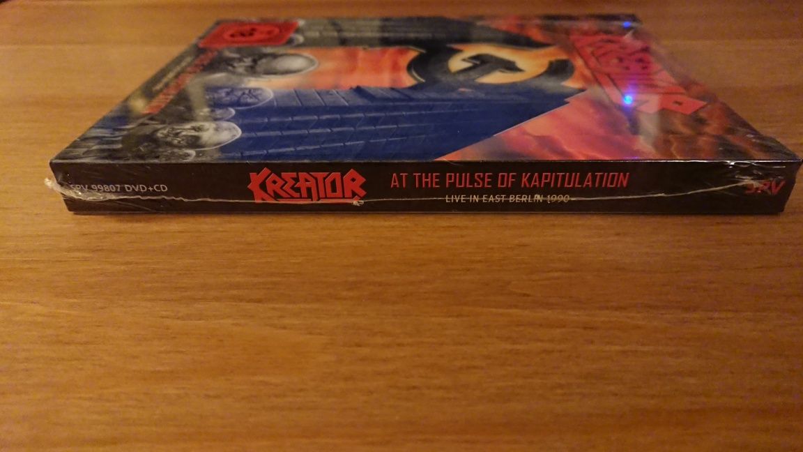 Kreator At The Pulse Of Kapitulation DVD+CD *NOWY* 2008 UNIKAT Germany