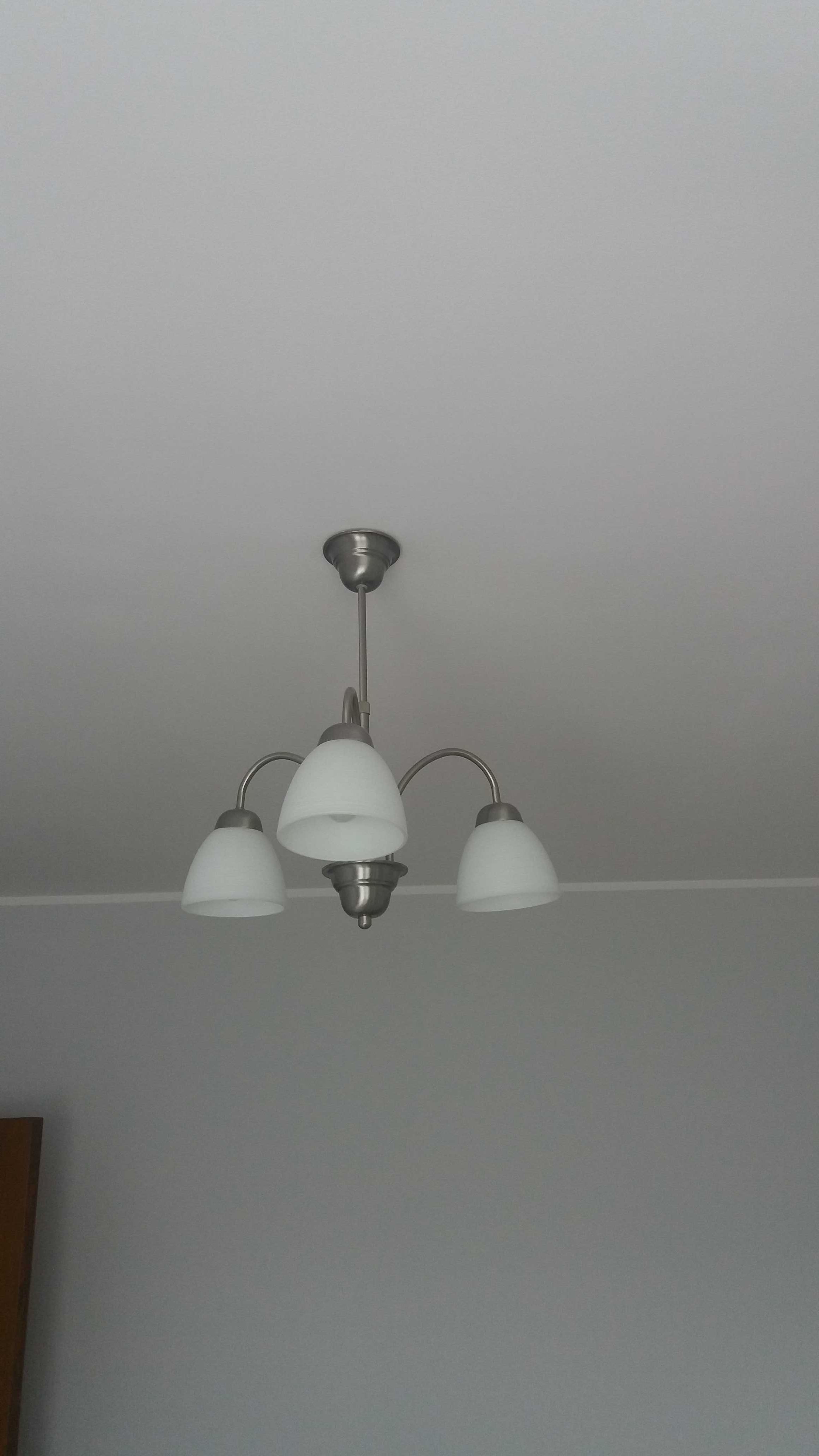 Żyrandol z 3 kloszami