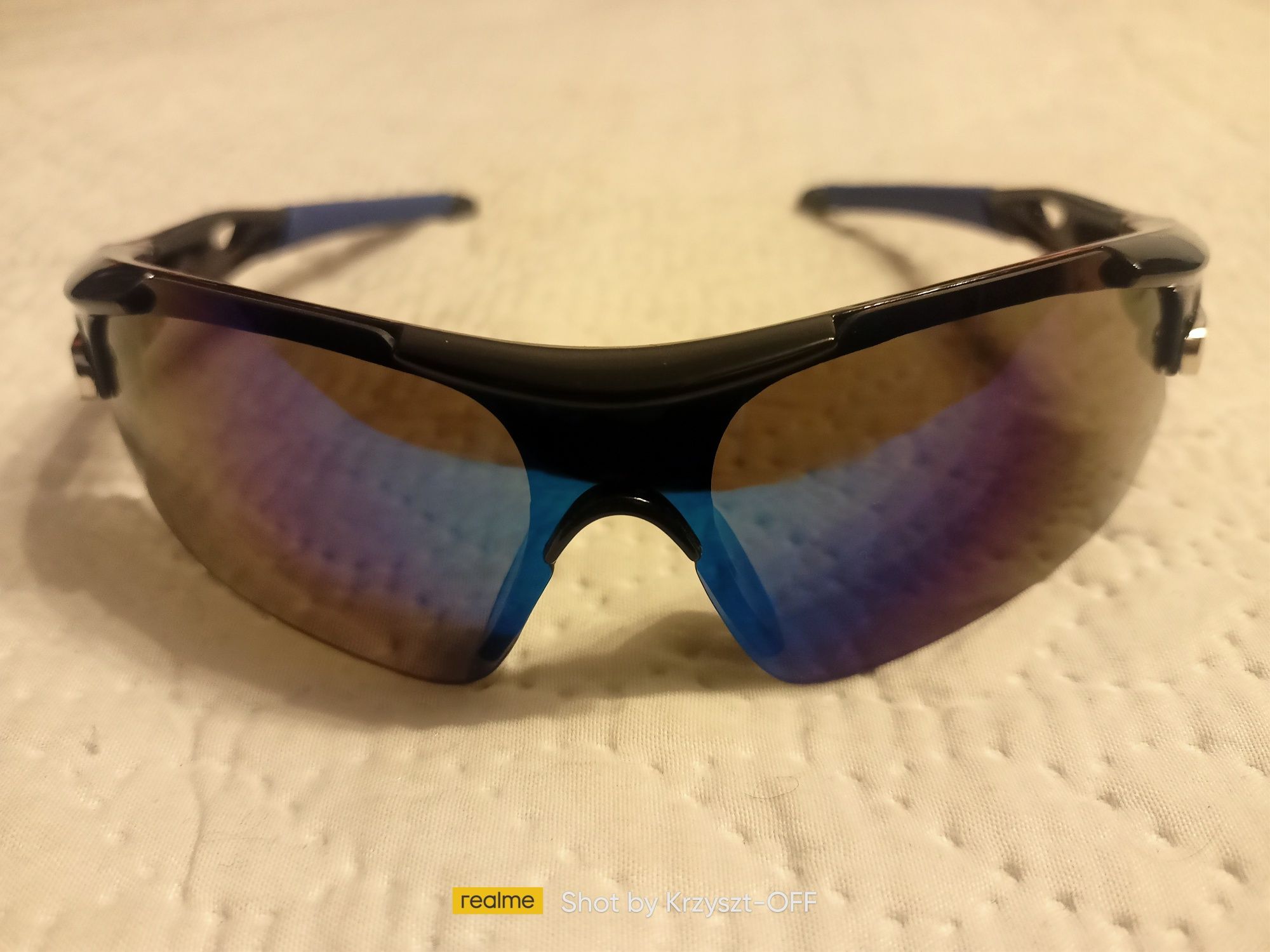 NOWE rowerowe, okulary przeciwsłoneczne - UV400.