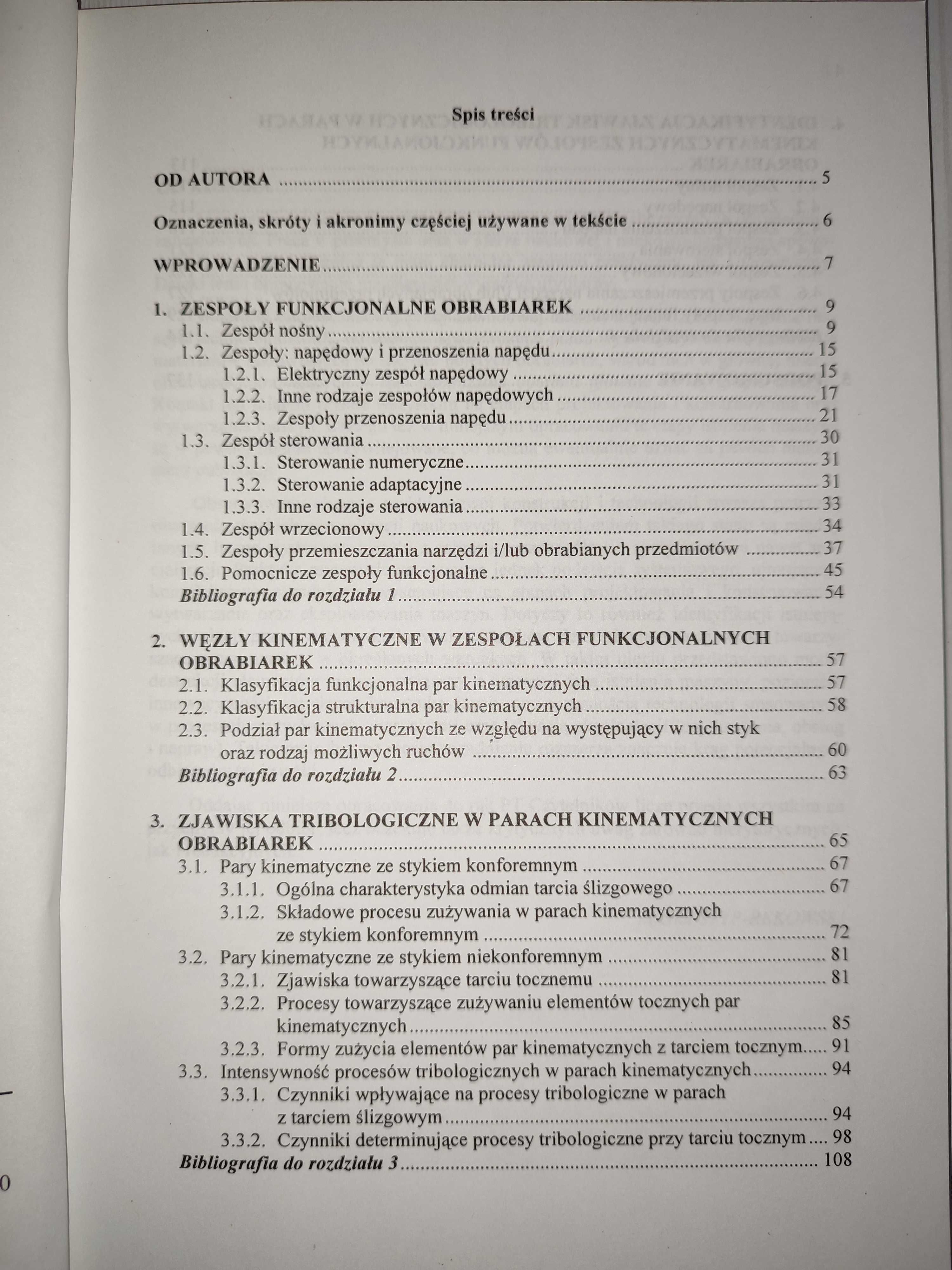 Styp-Rekowski M.: Zagadn. tribologiczne w budowie obrabiarek skrawając