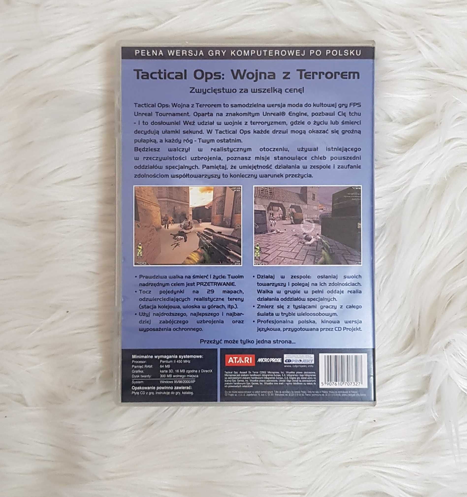 Tactical Ops Wojna z terrorem gra komputerowa PC wersja pudełkowa