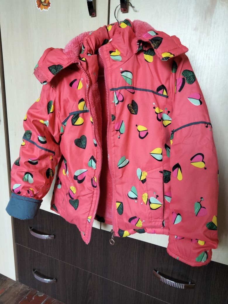 Куртка для девочки, 100-110